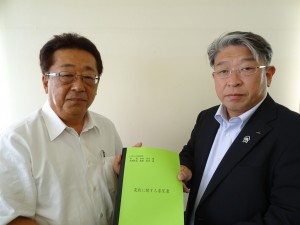 茨城・中央会・２００８３１・中央会　農業施策の実現へ　いばらき自民党に要請　ＪＡ茨城県中央会